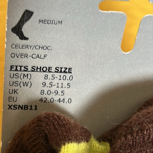 Thorlos Thin Cushion Performance Fit Snow Board Socks medium M 8.5-10 W 9.5-11.5 - Picture 3 of 9